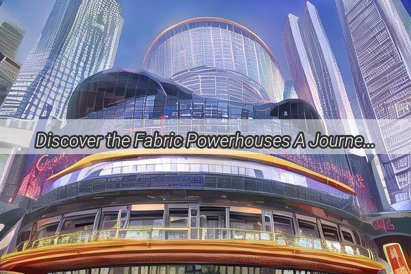 Discover the Fabric Powerhouses A Journey Through Guangzhous Top Textile Factories